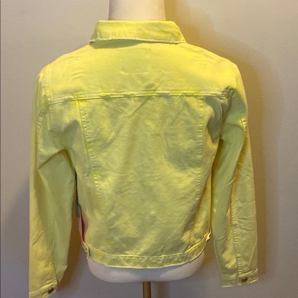 C’est Toi Yellow Denim Jacket – NWT – Size Large - Picture 7 of 9
